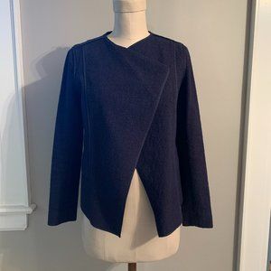 Vince Texture Flyway Open Front Jacket